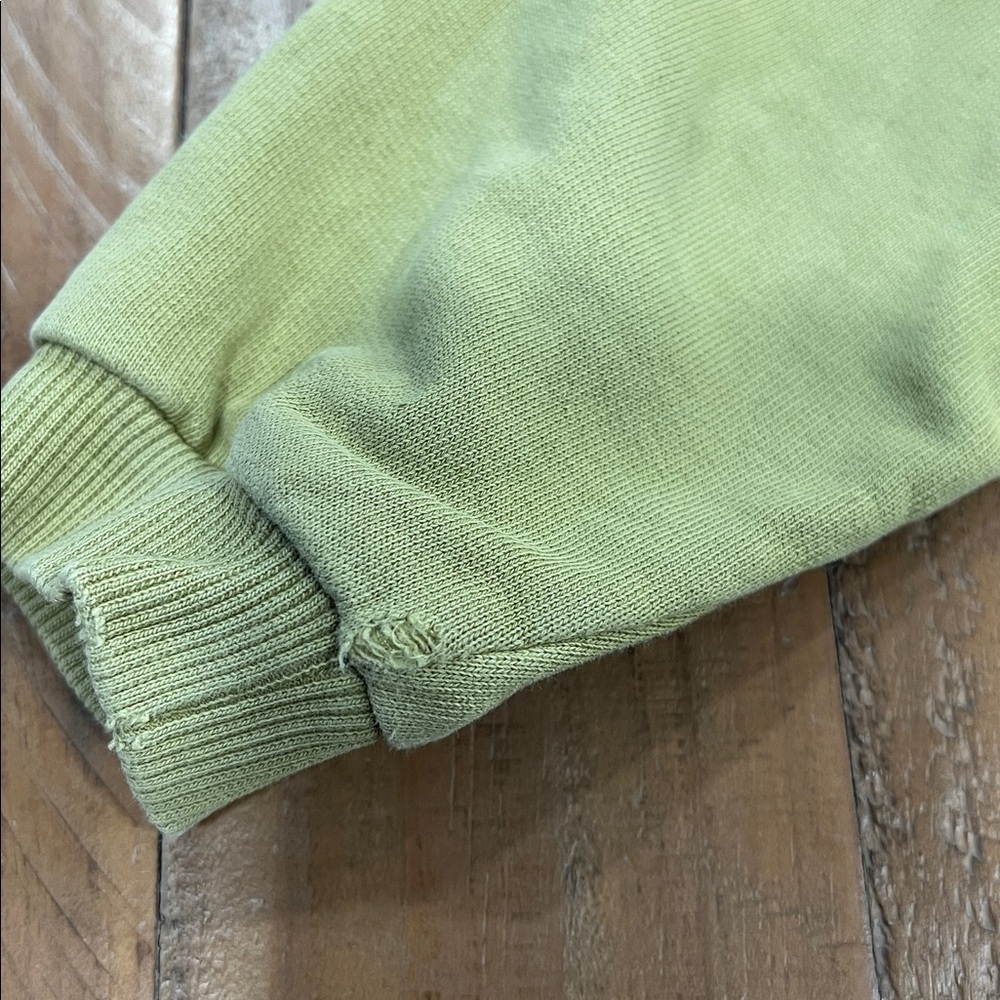 Piupiuchick Green calming storm graphic Sweatshirt kids 3 years play condition - Picture 8 of 8